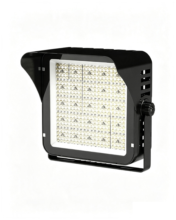 كشاف بلاتيني مربع بزاوية واسعة LED للشوارع
