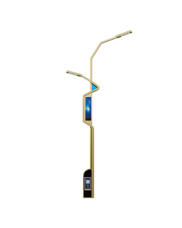 عمود الإضاءة الذكي ZHLU-16 Golden Streamline